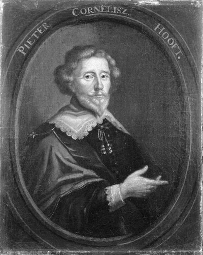 Portrait de Pieter Cornelisz. Hooft (1581-1647) (copie) - Joachim von Sandrart
