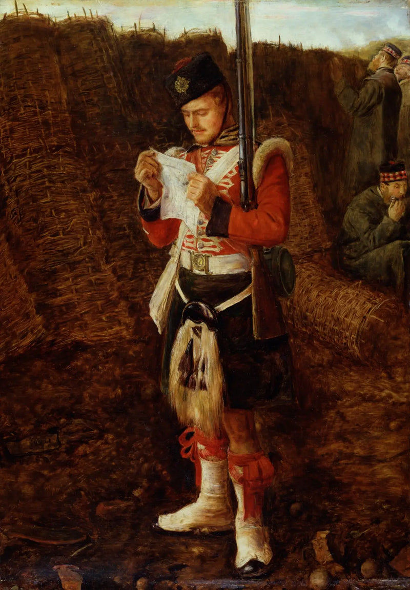 Neuigkeiten aus dem Haus - John Everett Millais