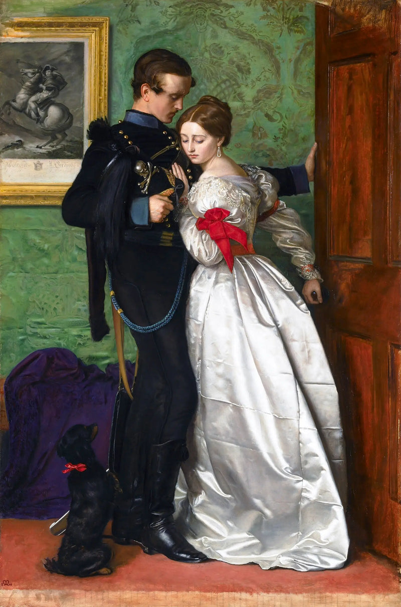 Der schwarze Brunswicker - John Everett Millais