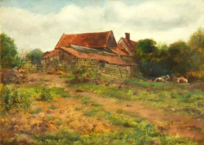 Landschaft, Hampstead - John Everett Millais