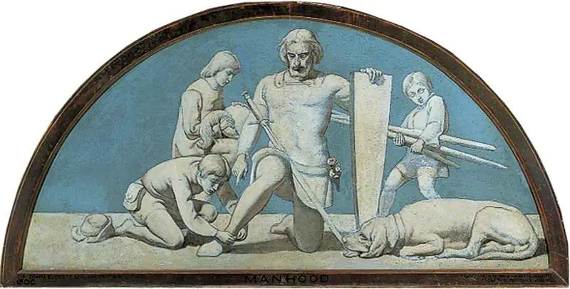 Männlichkeit - John Everett Millais