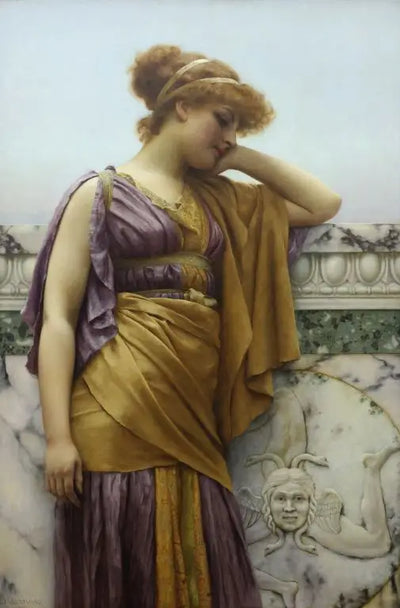 Souvenirs - John William Godward - Alpha Reproduction