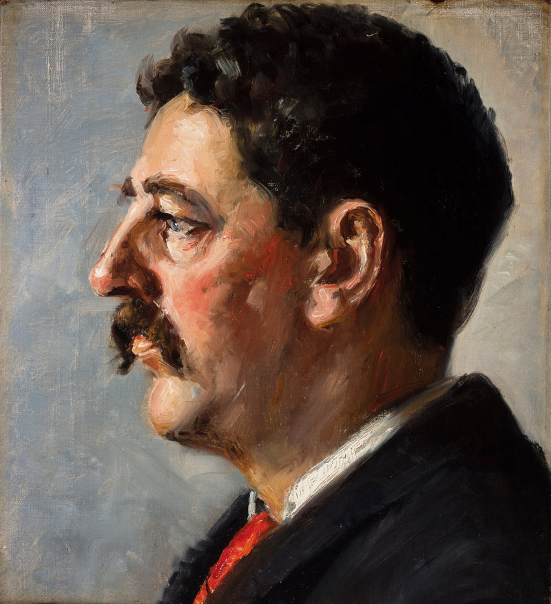 Porträt von John H. Br�ndum - Michael Peter Ancher