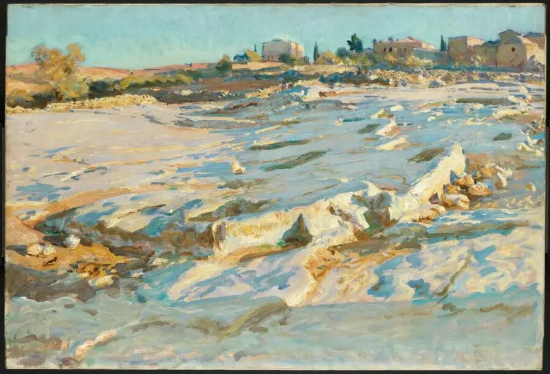 In der Nähe des Ölbergs, Jerusalem - John Singer Sargent