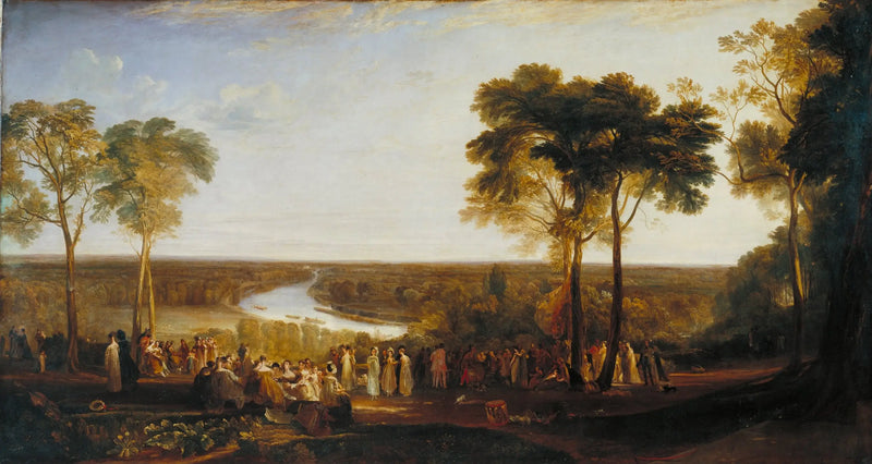 England: Richmond Hill, am Geburtstag des Prinzenregenten - J. M. W. Turner