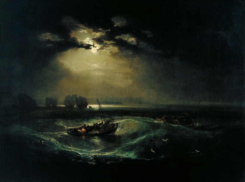 Fischer auf See - J. M. W. Turner