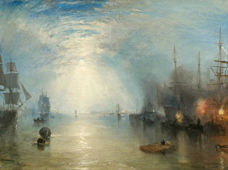 Keelmen, die Kohlen im Mondlicht heben - J. M. W. Turner