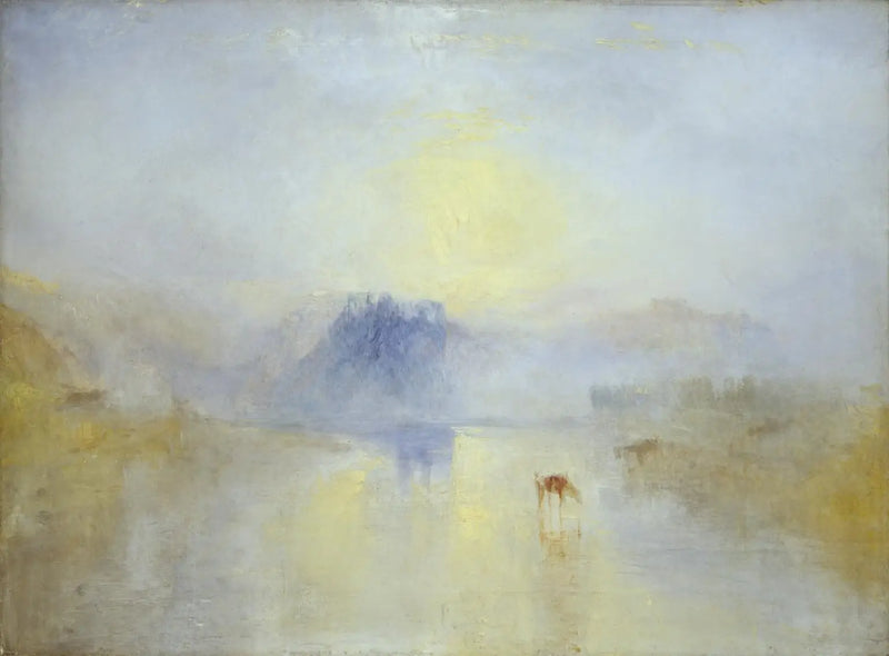 Schloss Norham, Sonnenaufgang - J. M. W. Turner