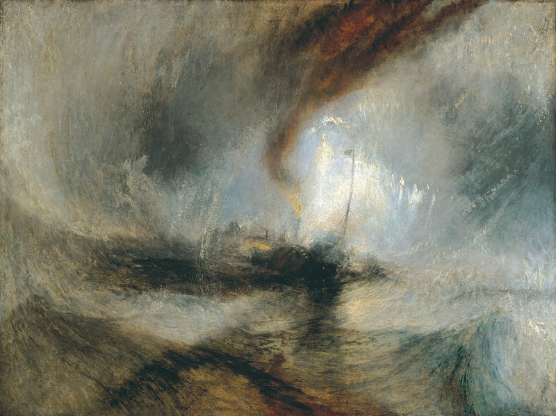 Schneesturm auf See - J. M. W. Turner