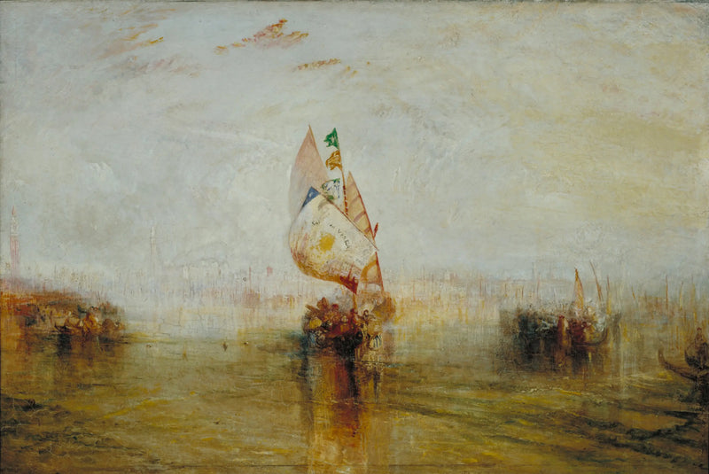 Die Sonne von Venedig geht zur See - J. M. W. Turner