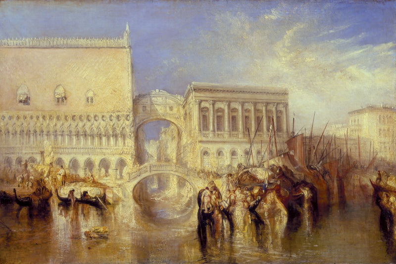 Venedig, Seufzerbrücke - J. M. W. Turner