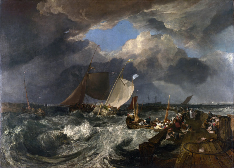 Der Pier von Calais - J. M. W. Turner