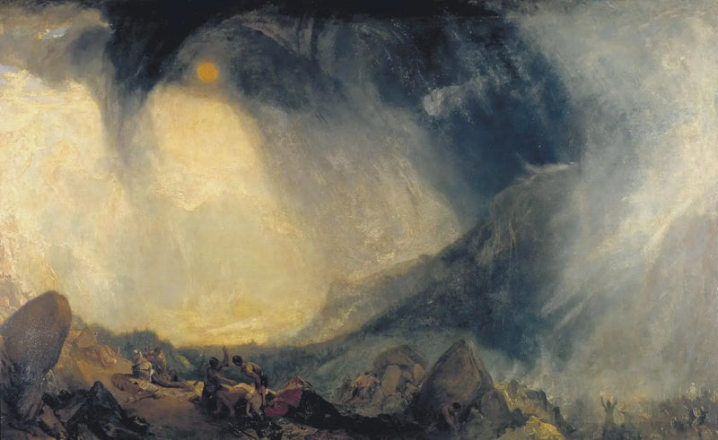 Hannibal, der die Alpen überquert - J. M. W. Turner