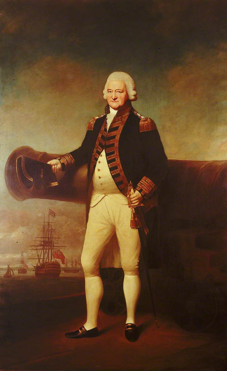 Admiral Sir Charles Saunders (1713?-1775) - Joshua Reynolds