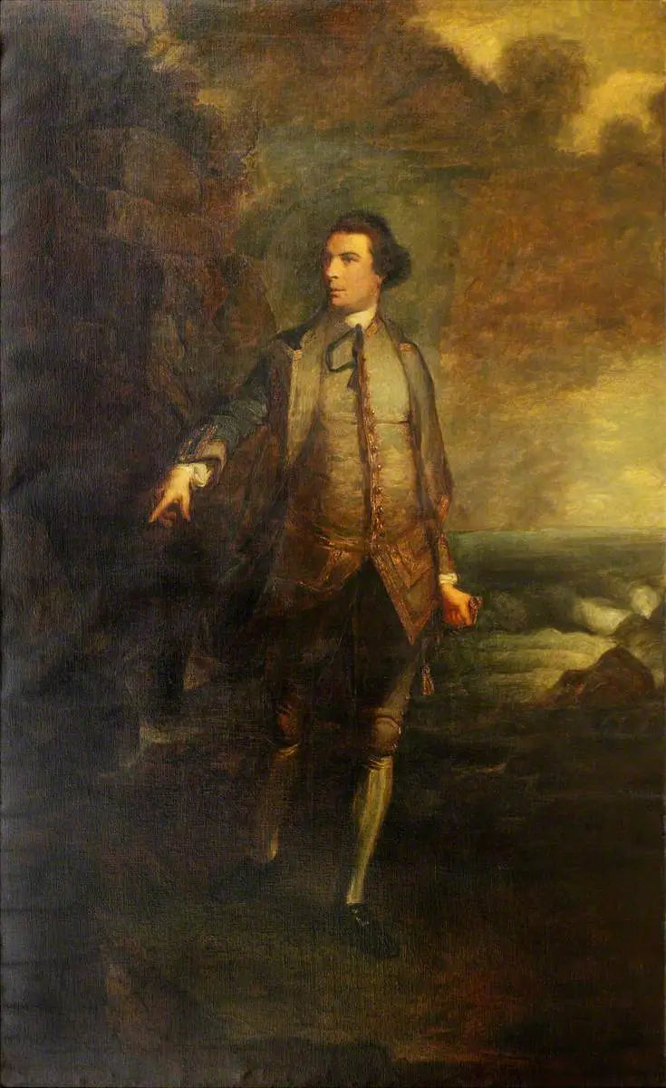 Augustus Keppel, 1er Vicomte Keppel (1725–1786), Marineadmiral der Blauen Flotte - Joshua Reynolds