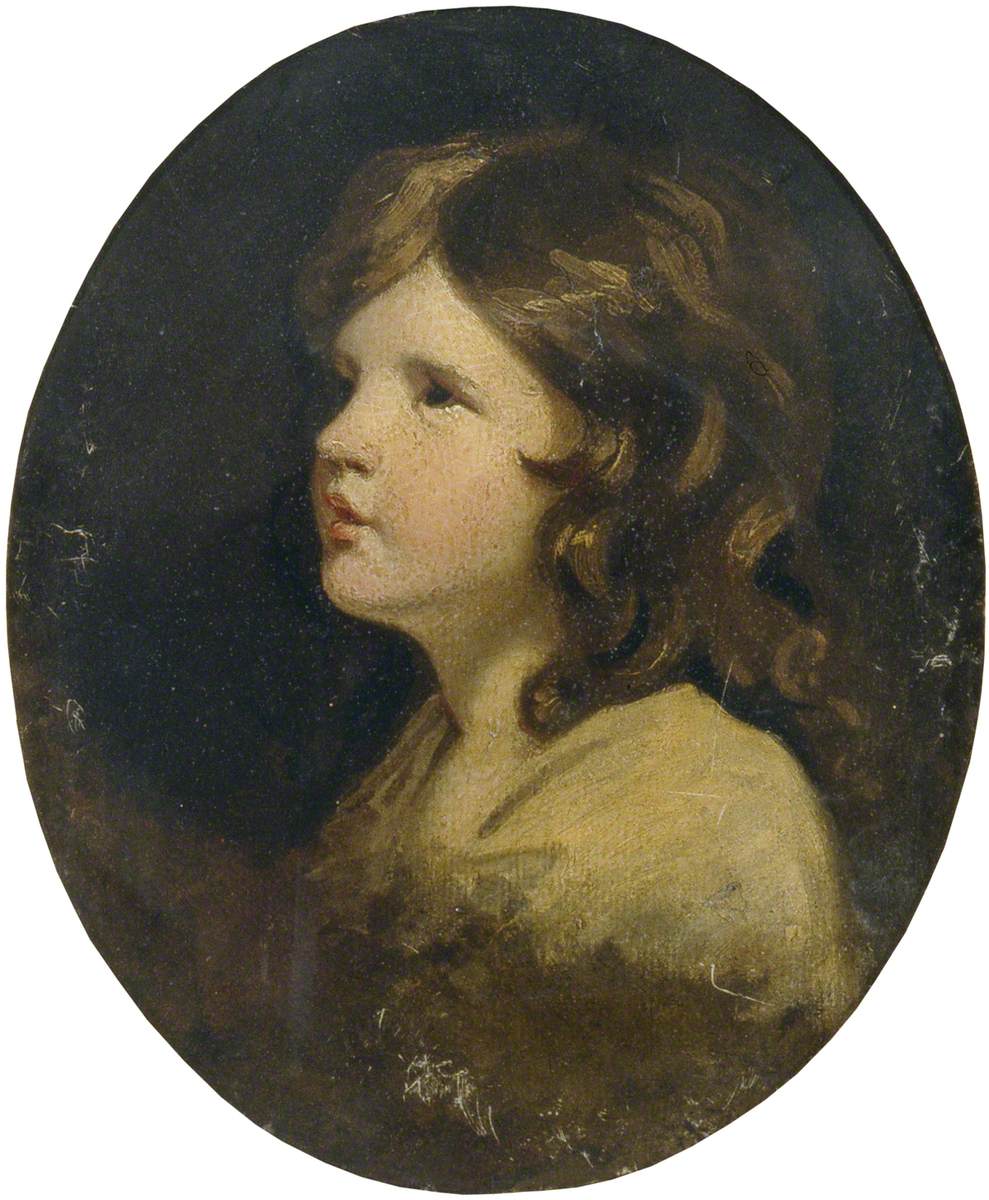 Kopf eines Jungen - Joshua Reynolds