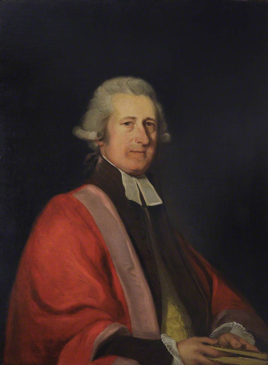 Porträt eines Gentlemans (wahrscheinlich Isaac Pennington, 1745–1817, Arzt am Addenbrooke's Hospital, 1796 geadelt) - Joshua Reynolds