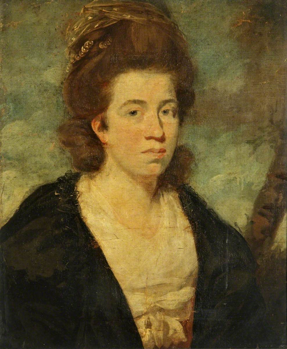 Mme Bower aus Plymouth (?) - Joshua Reynolds