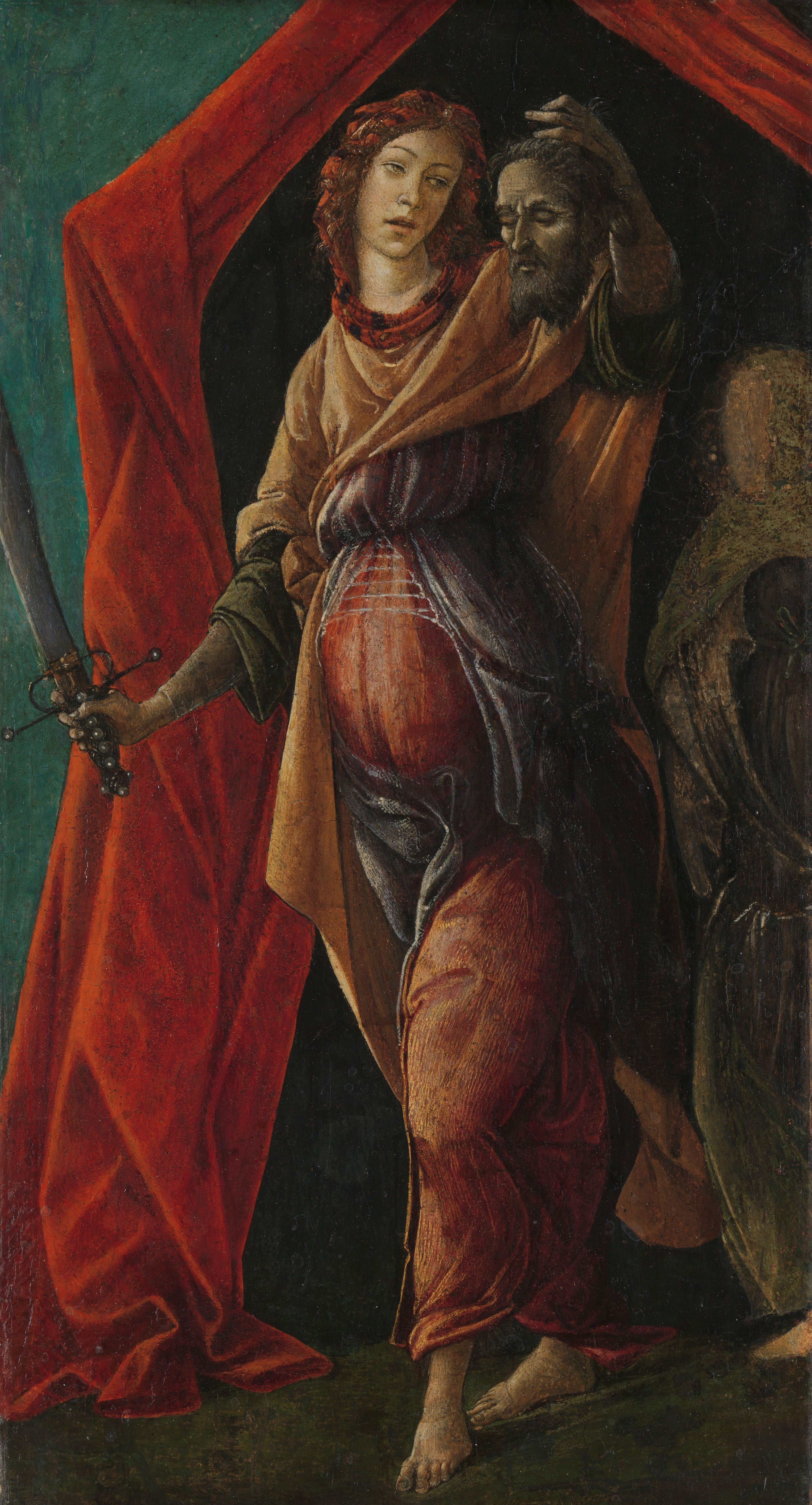 Judith mit dem Kopf des Holofernes - Sandro Botticelli