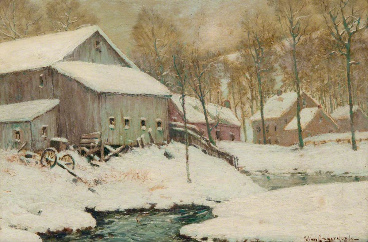 L’hiver à la ferme - Julian Onderdonk - Alpha Reproduction