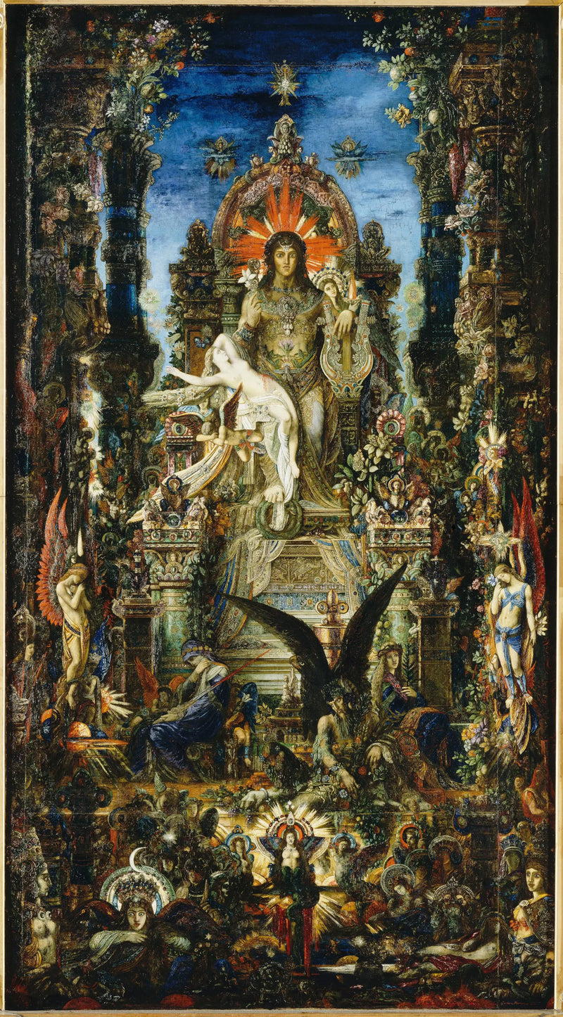 Jupiter und Semele - Gustave Moreau