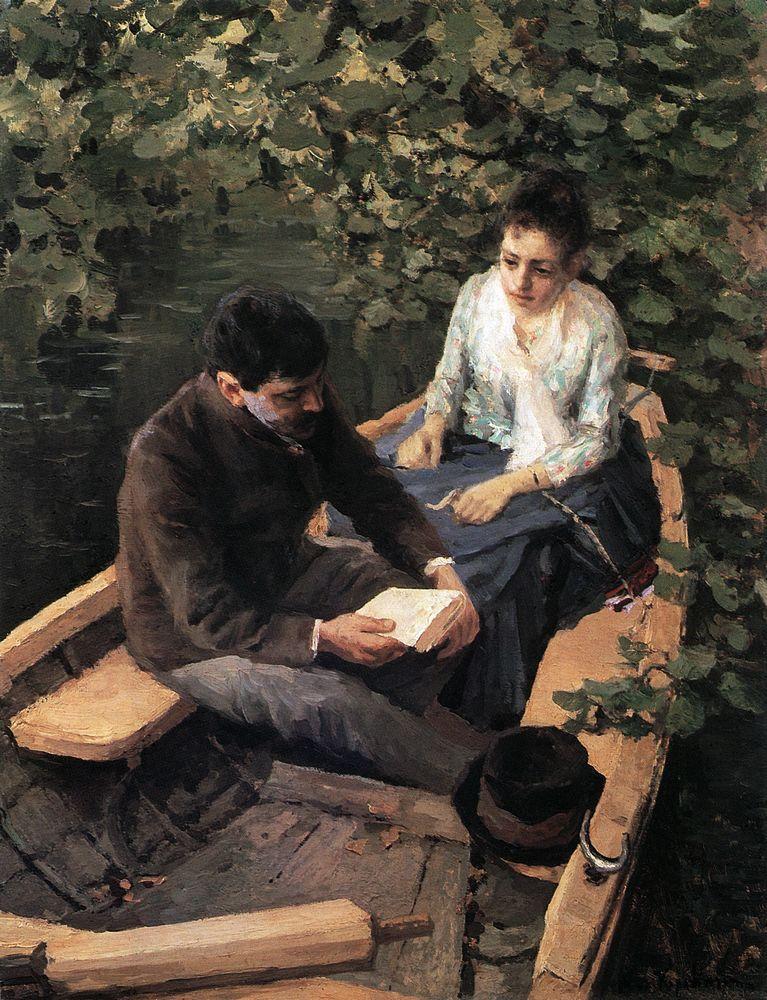 Mit dem Boot – Konstantin Korovin
