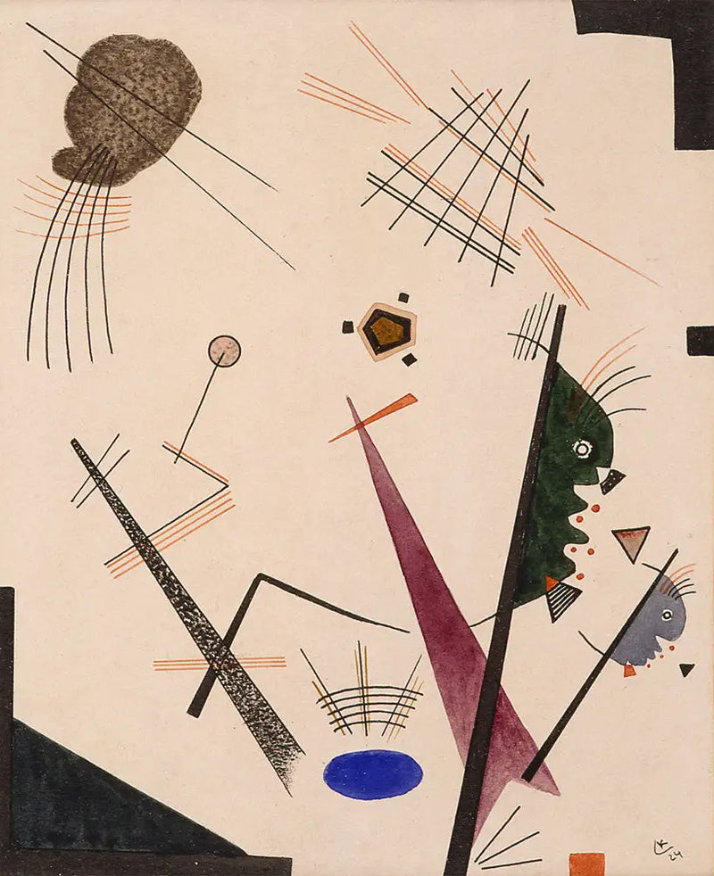 Komposition (1924) - Vassily Kandinsky