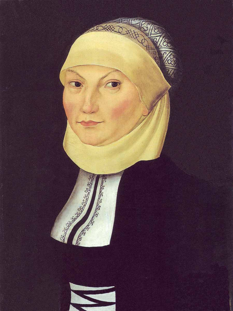 Portrait von Katharina von Bora - Lucas Cranach der Ältere