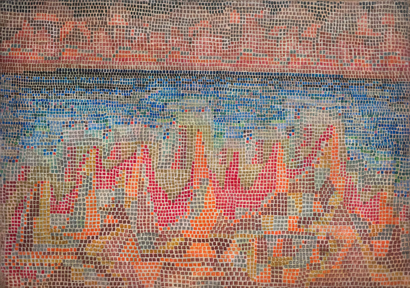 Klippen am Meer - Paul Klee