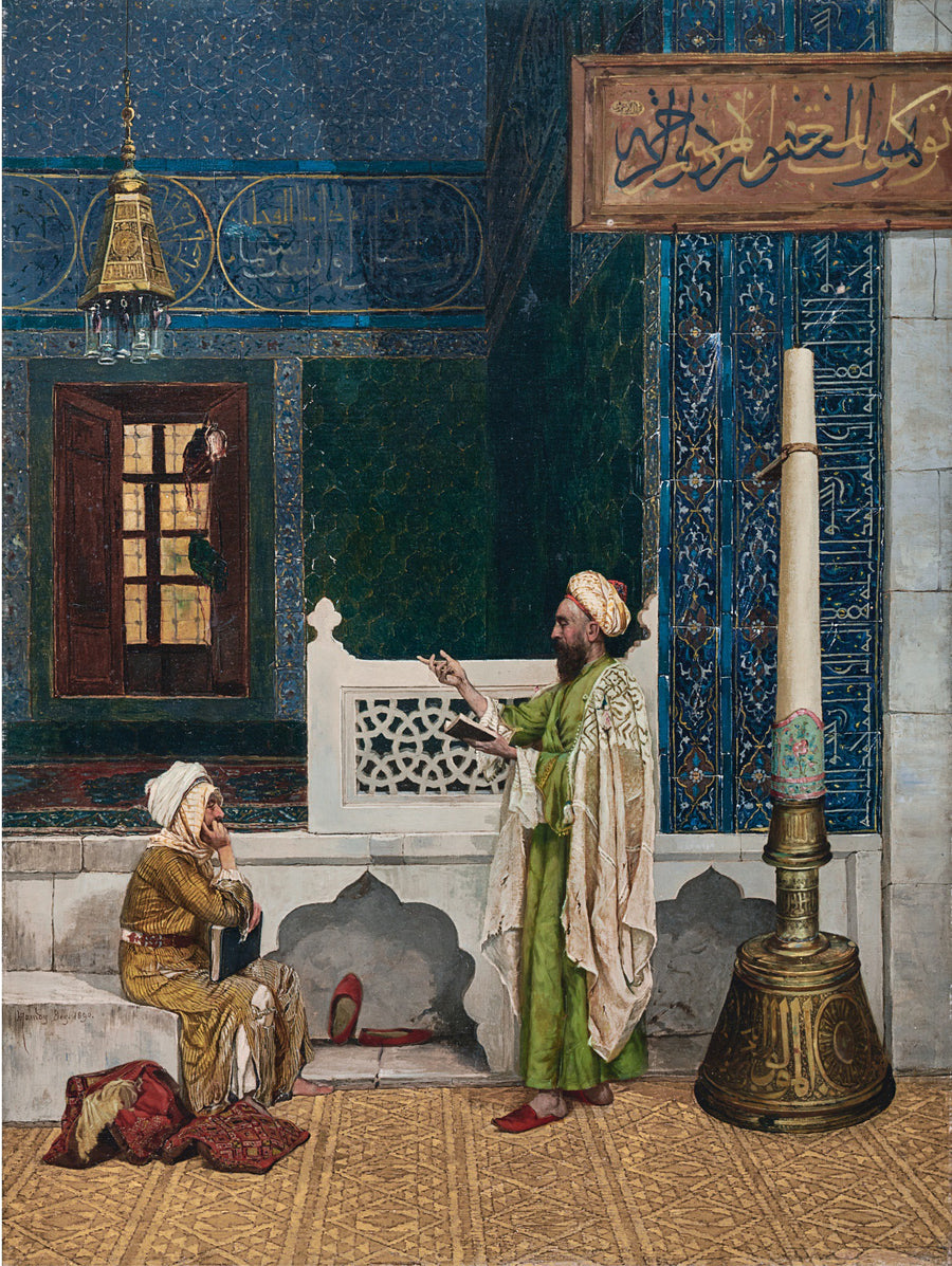 La Lecture du Coran - Osman Hamdi Bey