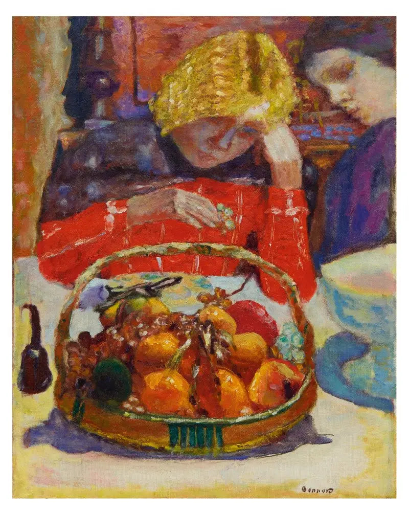 Reproduction du tableau « La Chevelure d'Or - Pierre Bonnard » par Alpha Reproduction en peinture à l’huile