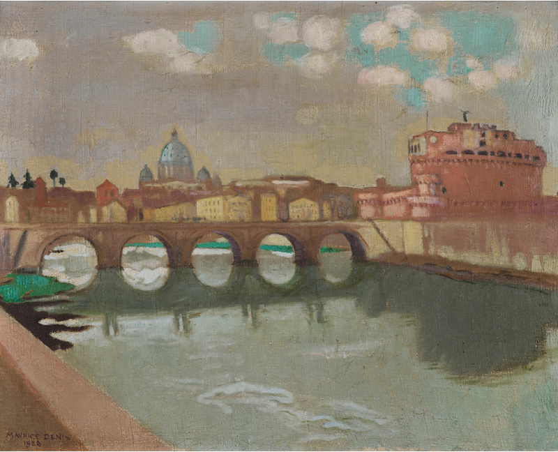 Die Brücke Saint-Ange - Maurice Denis