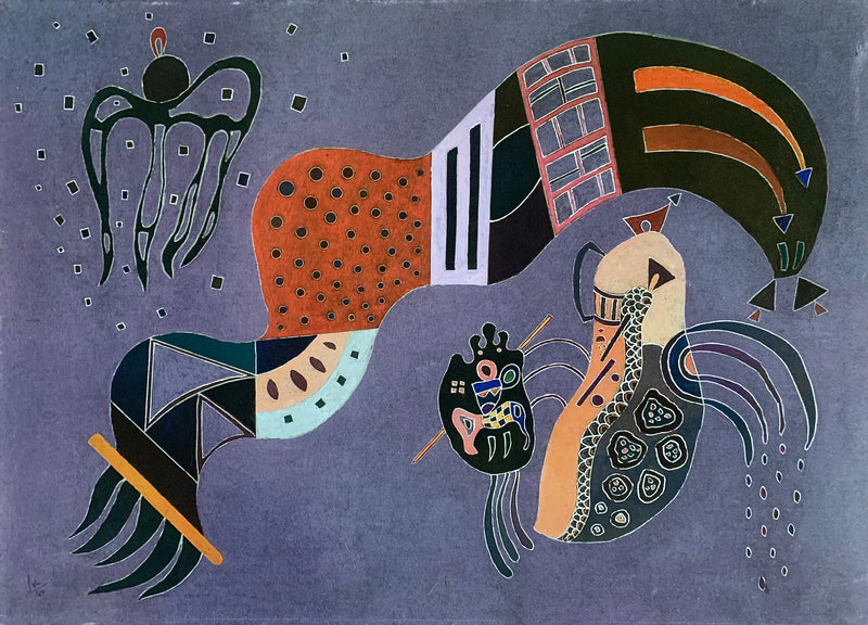 Der gemäßigte Elch - Vassily Kandinsky