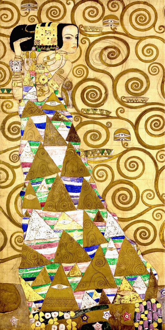 Das Warten – Gustav Klimt