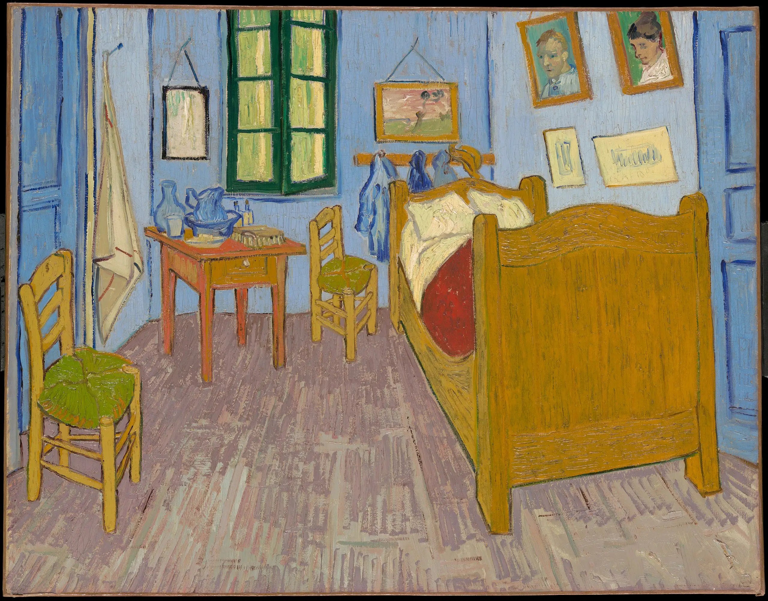 Reproduction du tableau « La Chambre de Van Gogh à Arles - Vincent van Gogh » par Alpha Reproduction en peinture à l’huile