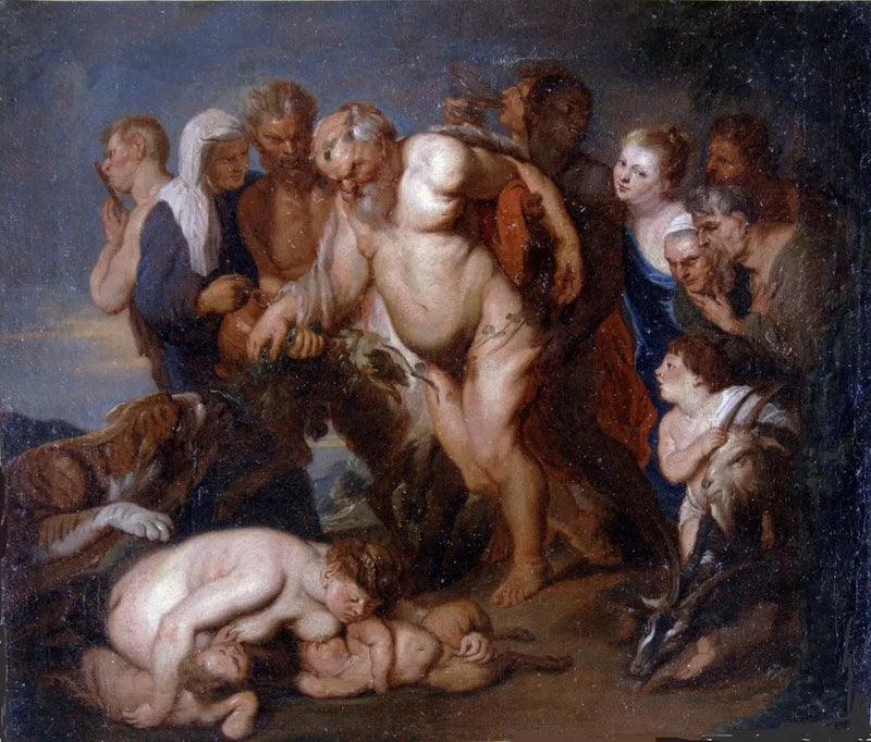 Der Marsch des Silenus. - Peter Paul Rubens