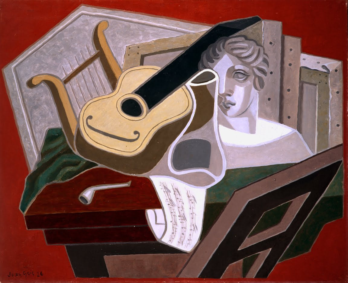 Der Tisch des Musikers – Juan Gris