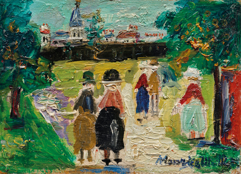 La Promenade (1948) - Maurice Utrillo