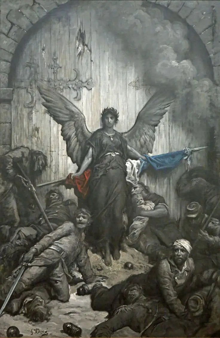 Die Verteidigung von Paris - Gustave Doré