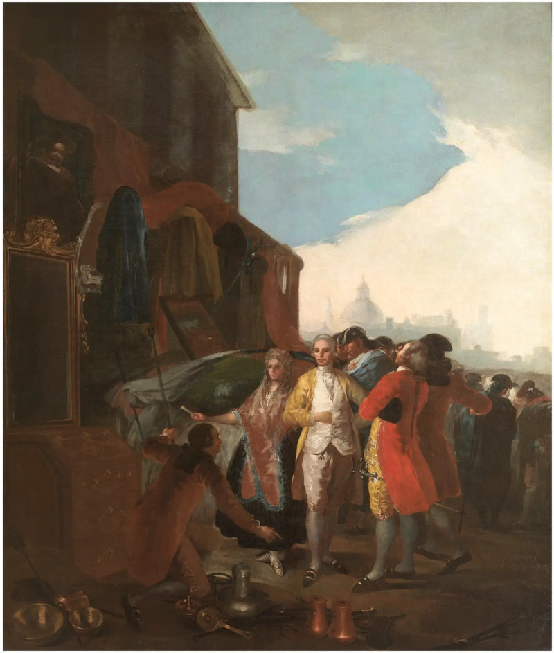 Die Messe von Madrid - Francisco de Goya