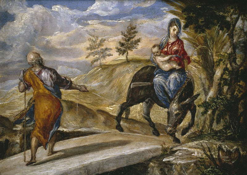 Die Flucht nach Ägypten - El Greco
