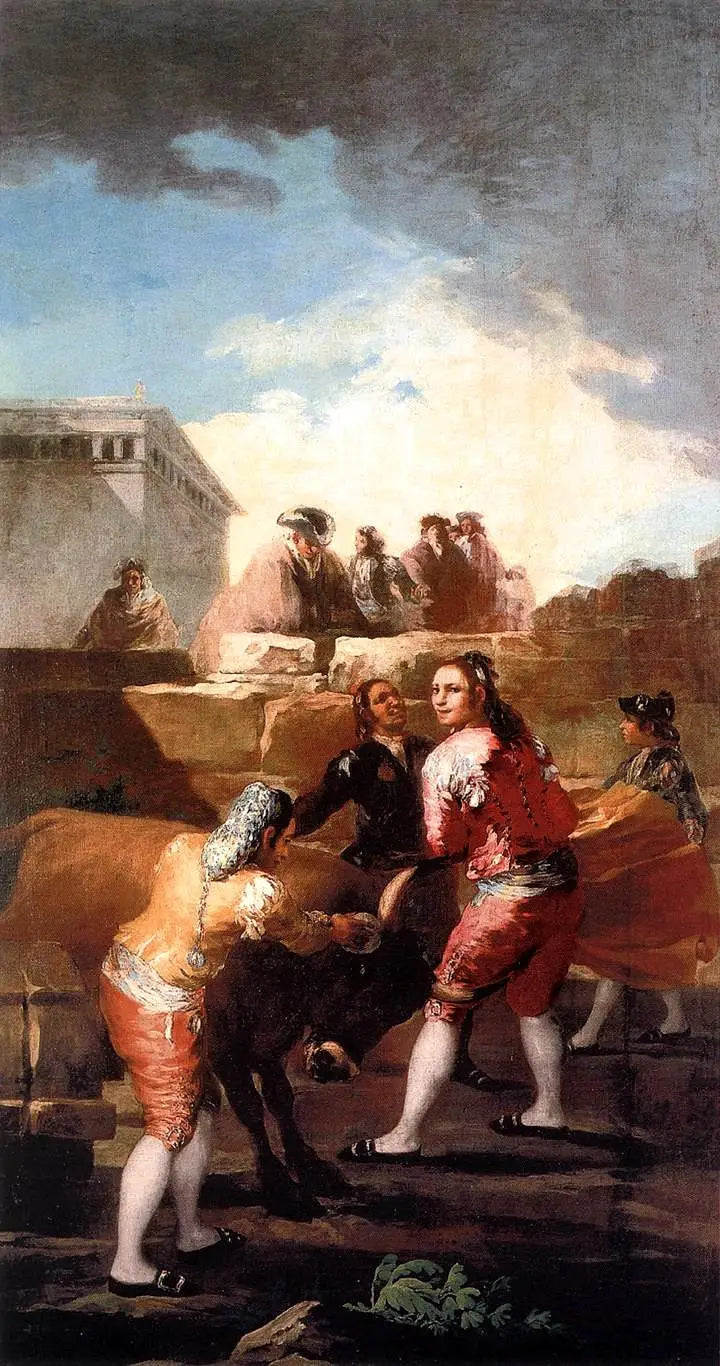 Die Novillada - Francisco de Goya