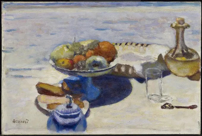 Der gedeckte Tisch - Pierre Bonnard