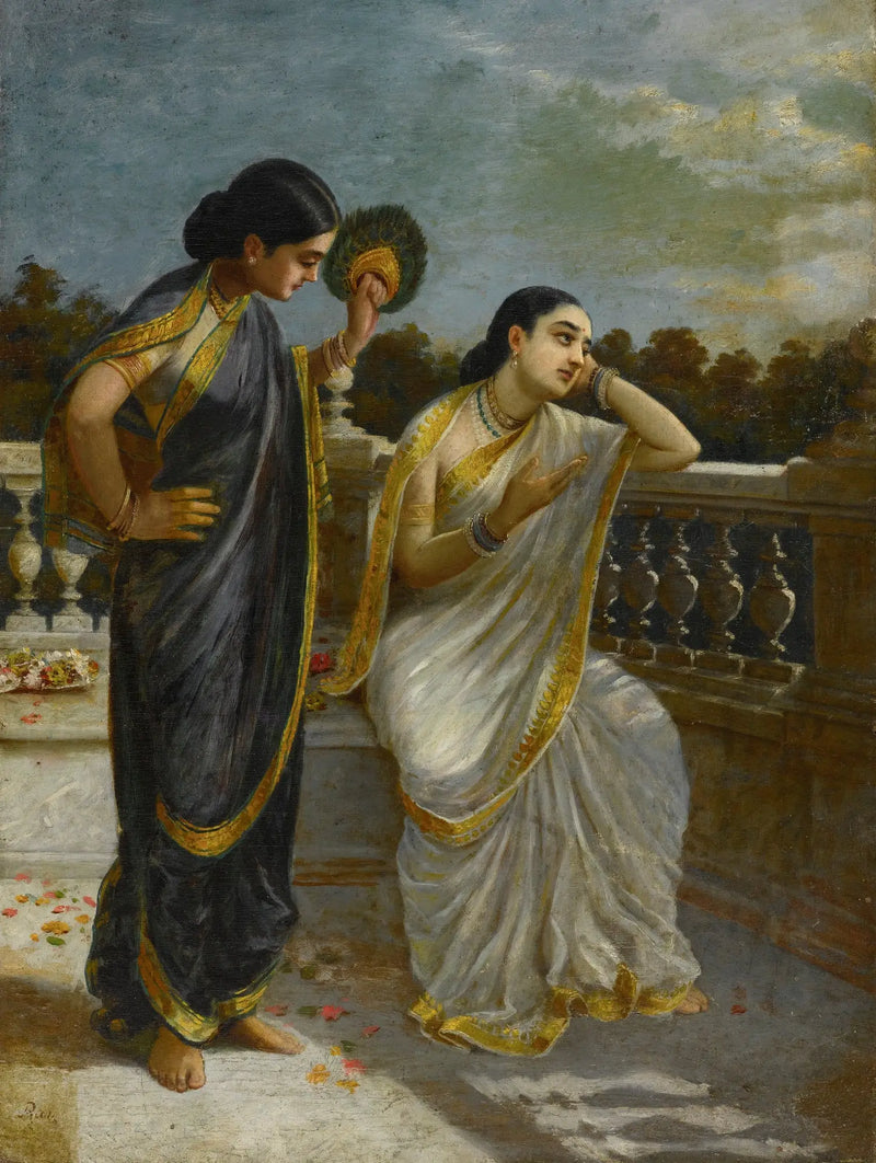 Damayanti (Ohne Titel) - Ravi Varmâ