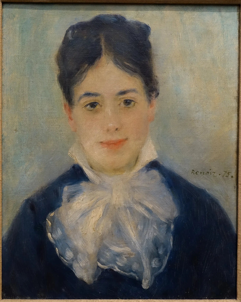 Porträt von Alphonsine Fournaise - Pierre-Auguste Renoir