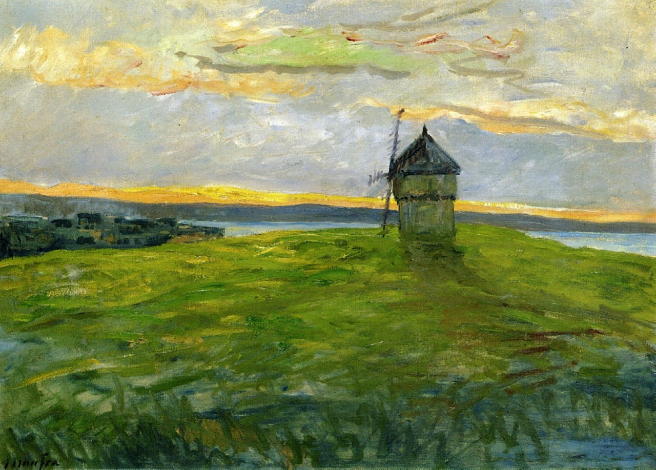 Paysage avec moulin - Maxime Maufra - Alpha Reproduction