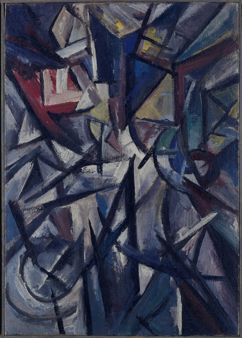 Paysage. Composition futuriste - Olga Rozanova