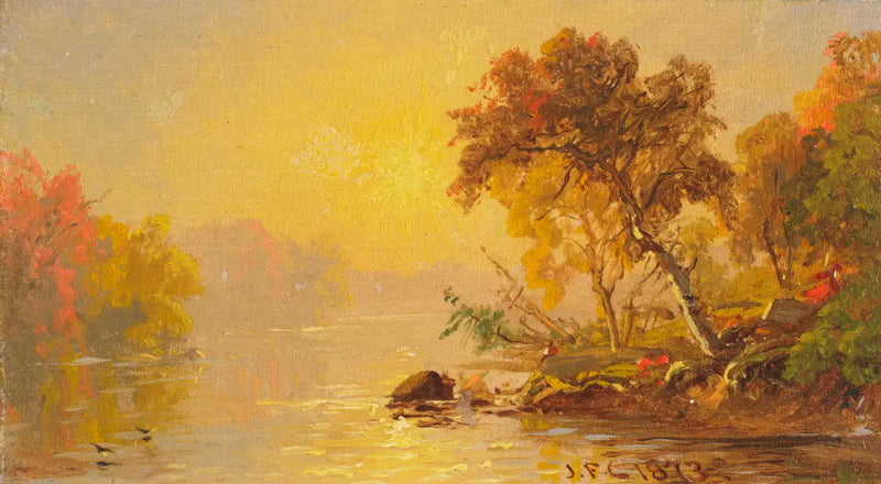 Landschaft - Jasper Francis Cropsey