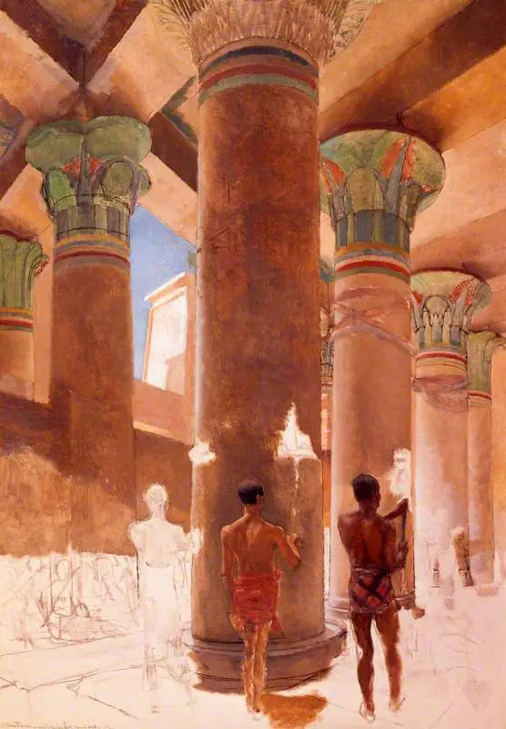Kleopatra in Philae - Lawrence Alma-Tadema