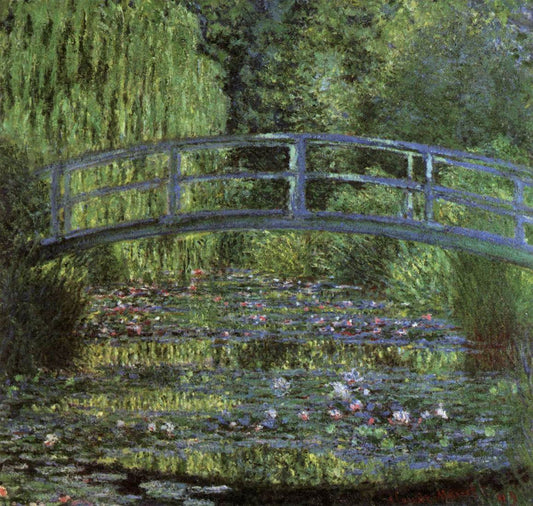Der Seerosenteich, grüne Harmonie - Claude Monet